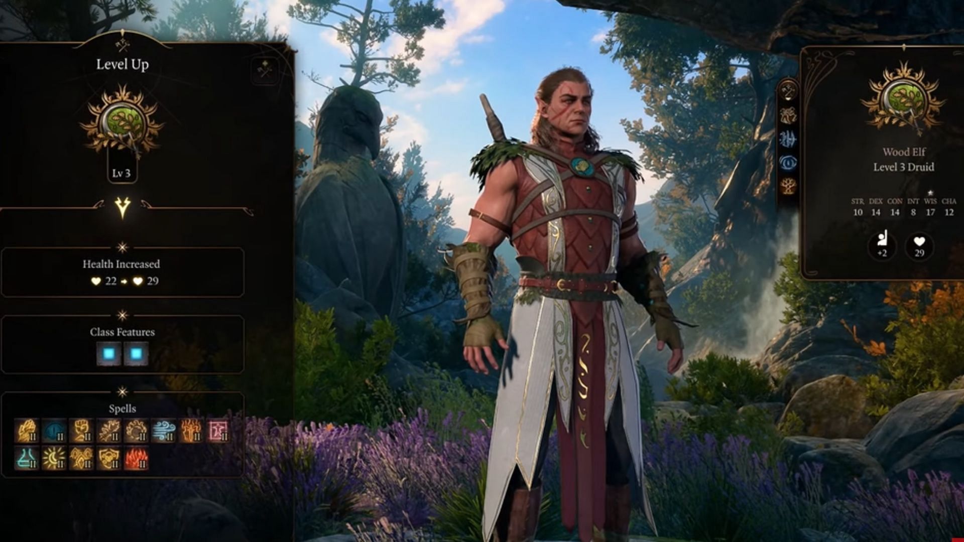 Best Spells for Halsin in Baldur's Gate 3 (Image via Larian Studios)